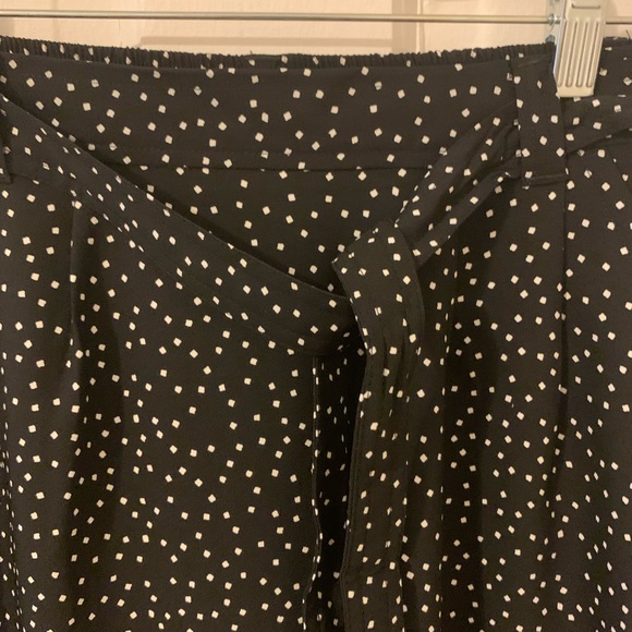 Loft Black and White Polkadot Skirt - Picture 2 of 5